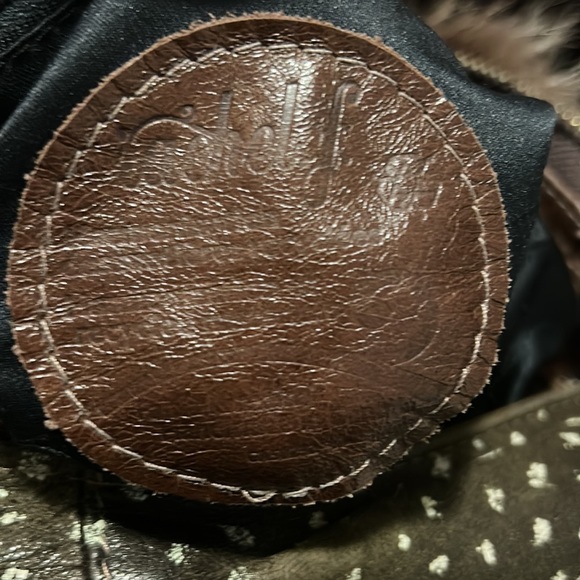 One of a Kind Recycled Textile Purse by Montreal Designer Rachel F. - Picture 5 of 8